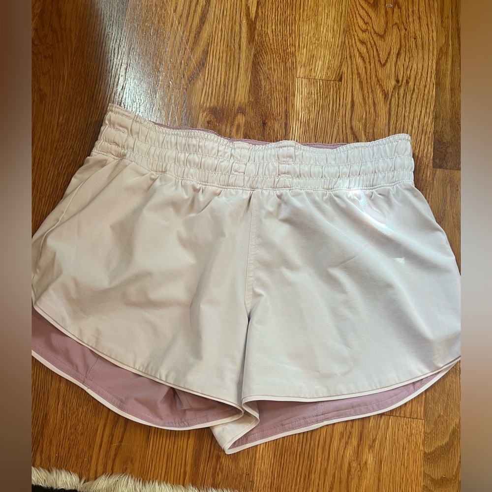 Reversible pink lululemon shorts